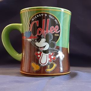 Disney Green Mickey's Really Swell Coffee Mug